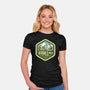Hyrule Field National Park-womens fitted tee-chocopants