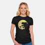 Noh! Noh! Noh!-womens fitted tee-maped