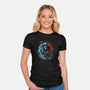 Game of Dragons-womens fitted tee-alemaglia