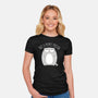 Not A People Person-womens fitted tee-PolySciGuy