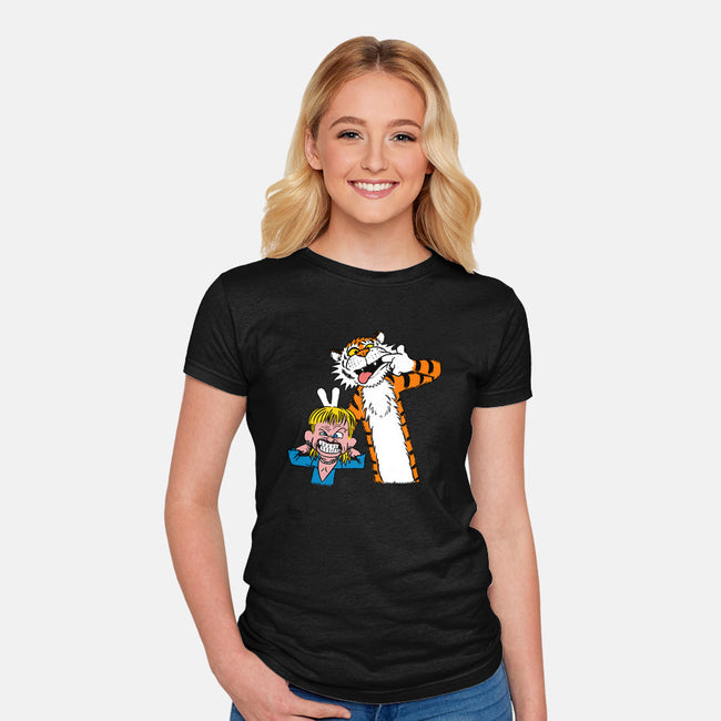 King Joe-womens fitted tee-albertocubatas