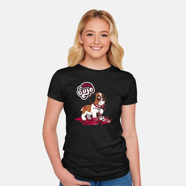 My Little Cujo-womens fitted tee-Nemons