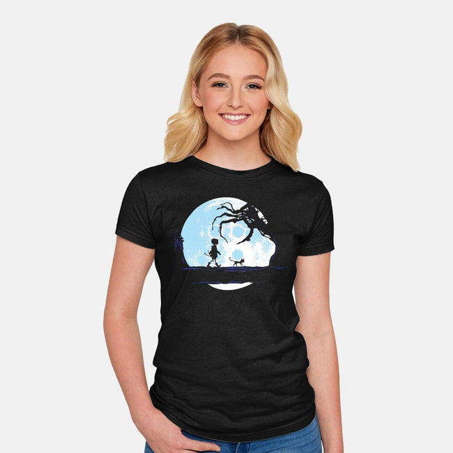 Perfect Moonwalk-womens fitted tee-dalethesk8er