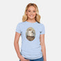 Onto the Shore-womens fitted tee-Mike Koubou