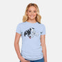 Wings-womens fitted tee-DoOomcat