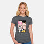 Office Club-womens fitted tee-MarianoSan