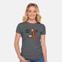 Harry and Marv!-womens fitted tee-Raffiti
