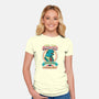 President Zilla-womens fitted tee-DCLawrence