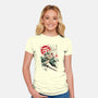 Pirate Hunter-womens fitted tee-DrMonekers