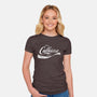 Need Caffeine-womens fitted tee-Melonseta