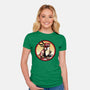 Prank Girl-womens fitted tee-Fishmas