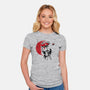 Red Sun Princess-womens fitted tee-ddjvigo