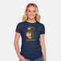 Mu-rray-womens fitted tee-Captain Ribman