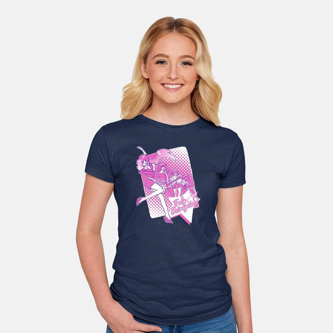 Truly Outrageous!-womens fitted tee-hugohugo