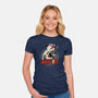 Wolf Girl-womens fitted tee-beware1984