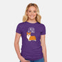 I Prefer My Corgi-womens fitted tee-ursulalopez