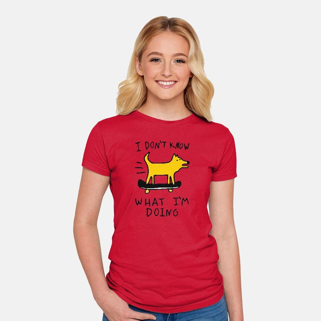 National Mutt Day-womens fitted tee-bakhus