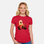 Adventure With My Father-womens fitted tee-hypertwenty