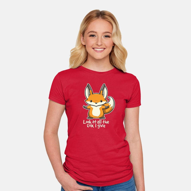 All The Fox-womens fitted tee-Licunatt
