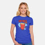 Captain's Log-womens fitted tee-Harebrained