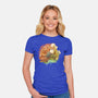 Ohmu and Fox-womens fitted tee-storyofthedoor