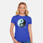 Dancing Forces-womens fitted tee-Harantula