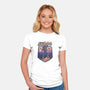 Masters Of The Outdoors-womens fitted tee-jlaser