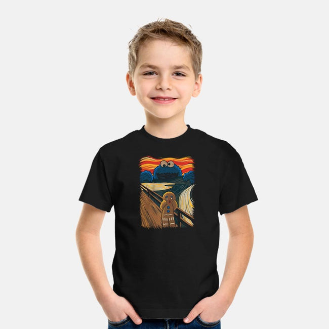 The Cookie Muncher-youth basic tee-IdeasConPatatas