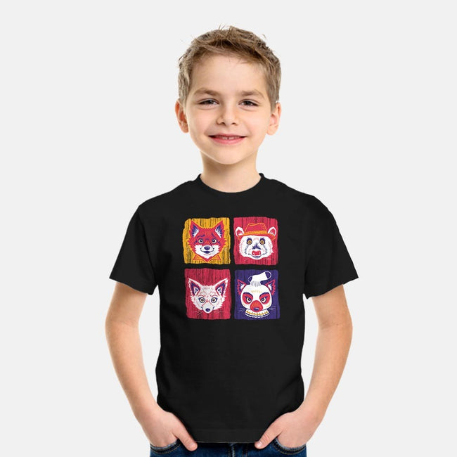 Fantastic Fox Friends-youth basic tee-Miranda Dressler