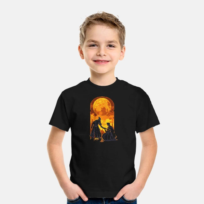Hunter, Find Your Worth-youth basic tee-GryphonShifter