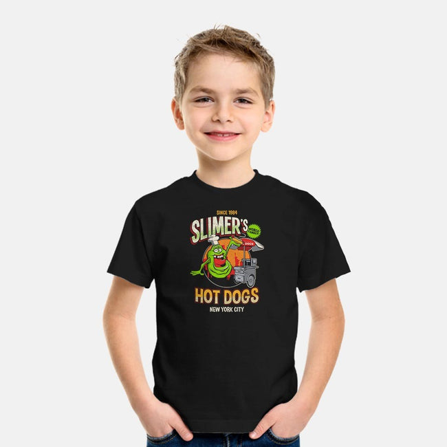 Slimer's Hot Dogs-youth basic tee-RBucchioni