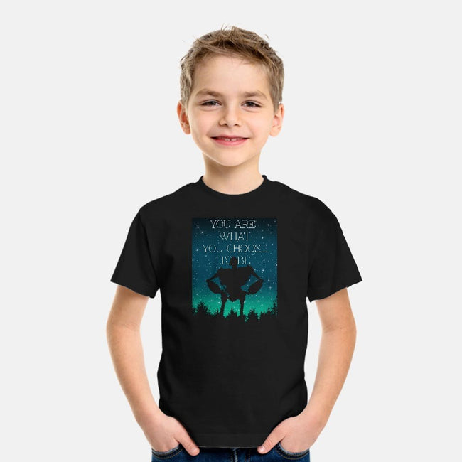 You Are What You Choose to Be-youth basic tee-pescapin