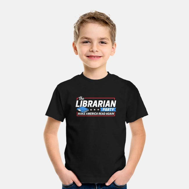 Librarian Party-youth basic tee-BootsBoots