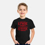 I Went to the Upside Down-youth basic tee-Olipop