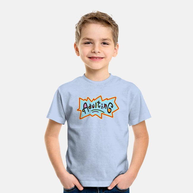 Adulting-youth basic tee-FreshFleur