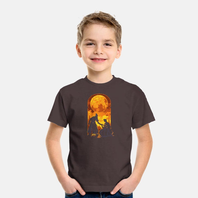 Hunter, Find Your Worth-youth basic tee-GryphonShifter