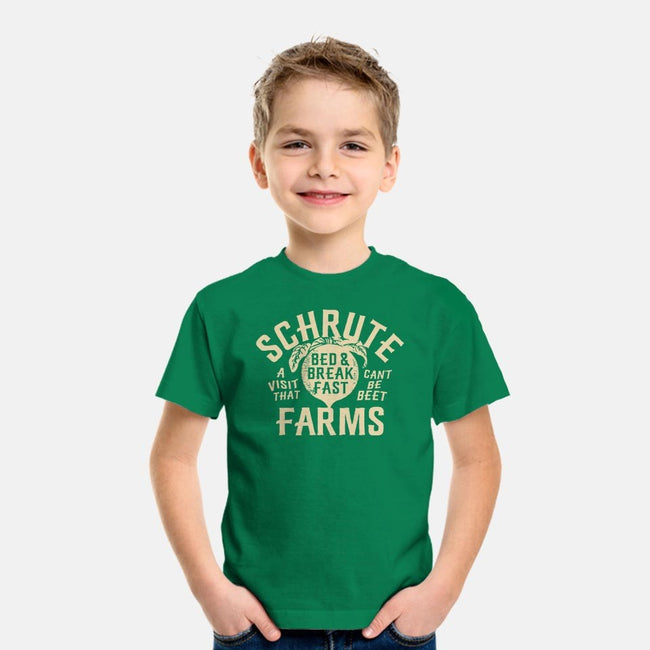 Schrute Farms-youth basic tee-AJ Paglia