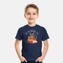 Indoor Cat-youth basic tee-DinomIke