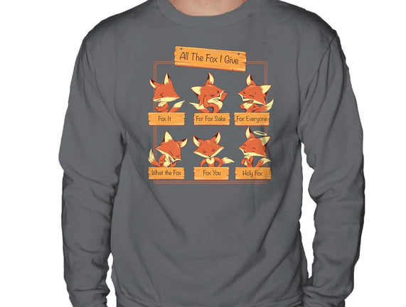 All The Fox I Give