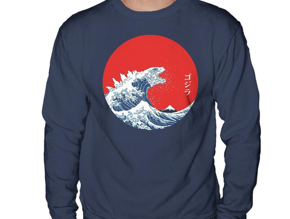 Hokusai Gojira-Variant