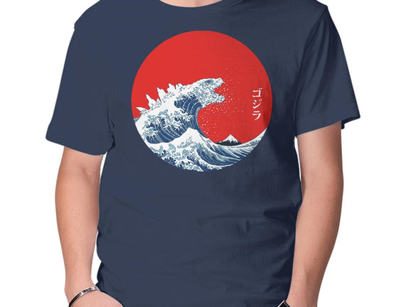 Hokusai Gojira-Variant