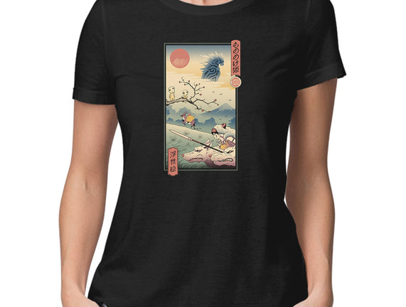 Wolf Princess Ukiyo-E