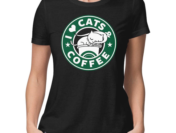 I Love Cats and Coffee