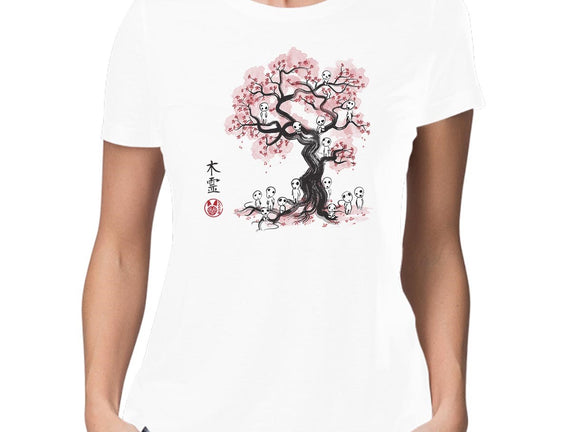 Forest Spirits Sumi-e